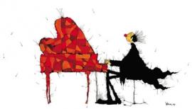 Am Flügel oder die Farben der Musik