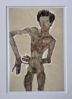Naked selfportrait