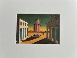 Piazza d`Italia metaphysica