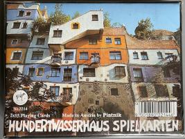 "Hundertwasserhaus" playing cards